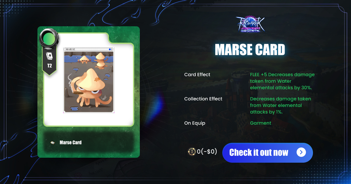 Marse Card - Marketplace | Maxion